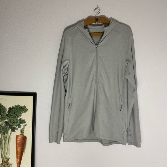 Lululemon Mens Surge gray hoodie size L - Picture 1 of 16